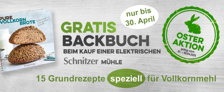 Rezeptbuch zur Schnitzer Getreidemühle