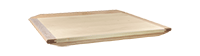 Backbrett Nudelbrett aus Holz - mittelgroß 70 x 46 cm