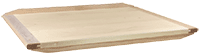 Backbrett Nudelbrett aus Holz - groß 90 x 58 cm