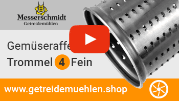 Messerschmidt Trommel / Raffel Nr. 4 - Fein