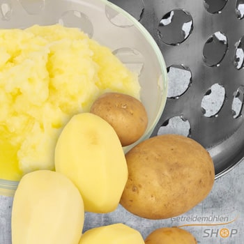 Trommel 6: Kartoffel reiben