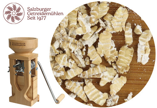 Salzburger Flockenmeister mit Hafer getestet