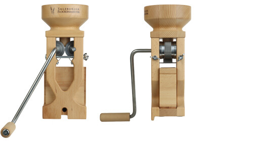 Salzburger Flocker Flockenmeister - Flockenquetsche für Getreide und Körner
