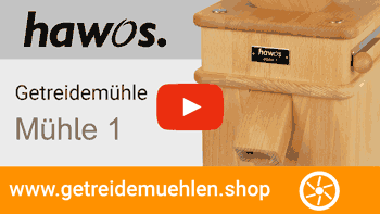 hawos Getreidemühle Mühle 1 im Video mit Mahltests hawos Getreidemühle Mühle 1 im Video mit Mahltests