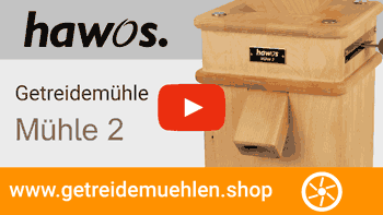 hawos Getreidemühle Mühle 2 im Video mit Mahltests hawos Getreidemühle Mühle 2 im Video mit Mahltests