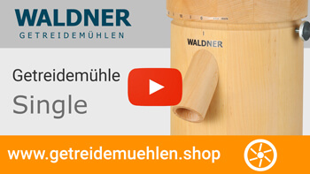 Waldner Getreidemühle Single mit Mahltests Waldner Getreidemühle Single mit Mahltests