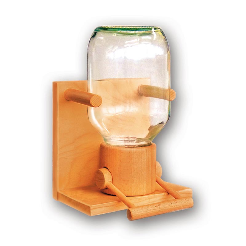 Bild zu Getreidespeicher Holz/Glas für 1,9kg