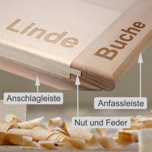 Bild 1 zu Artikel Backbrett aus Buche und Linde 