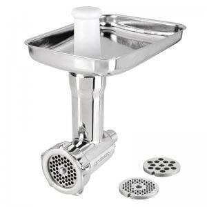 Manueller Fleischwolf Aus Aluminium - Handbetriebene Wurstmaschine Für Küche