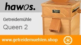hawos Getreidemühle Queen 2 im Video